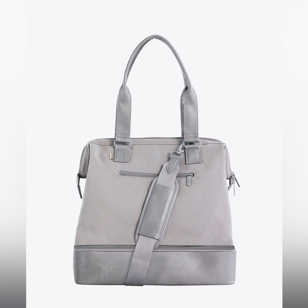 BEIS Mini Weekender in Grey